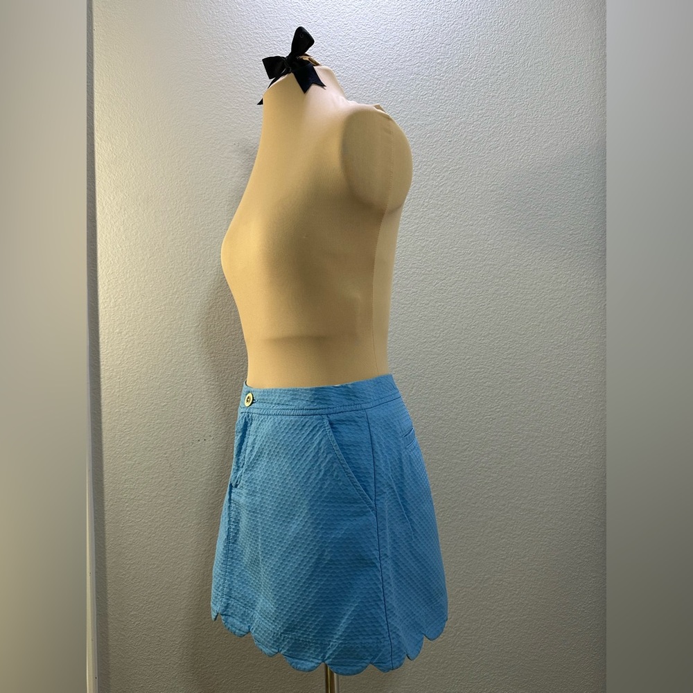 Lily Pulitzer | Mini Skirt with Shorts | Light Blue | Size 4